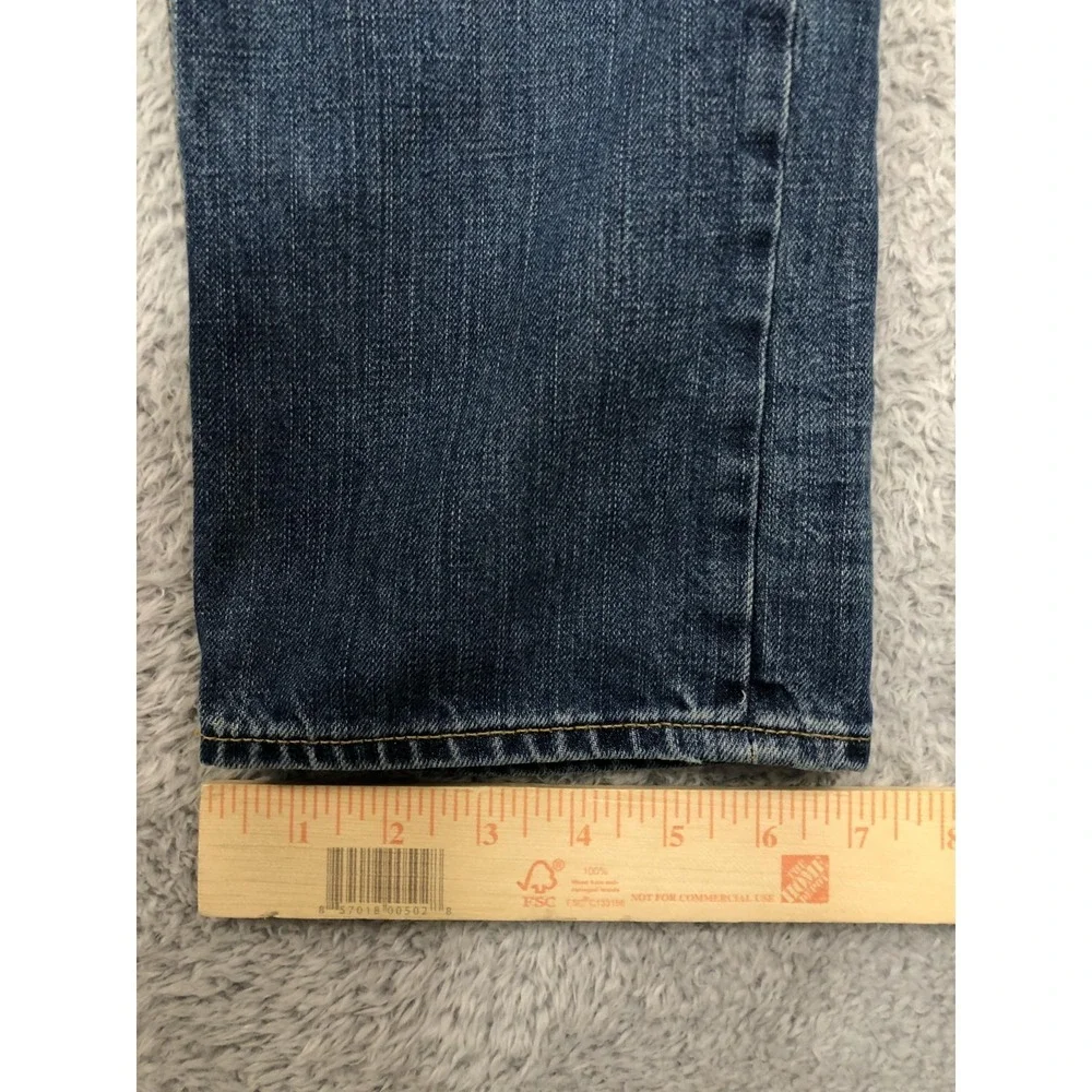 Banana Republic Jeans Mens Size 30x32 (Tag 29x32) Vintage Straight Blue Low Rise